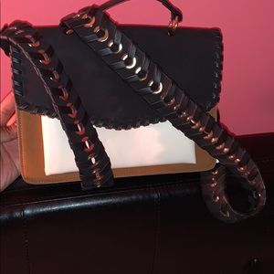 Small crossbody messenger bag